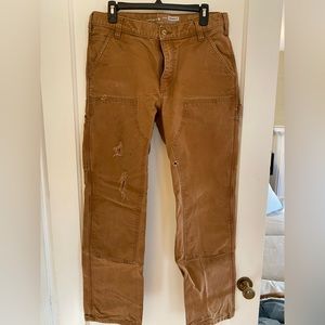 Well-loved Carhartt Pants - 34x32 relaxed fit